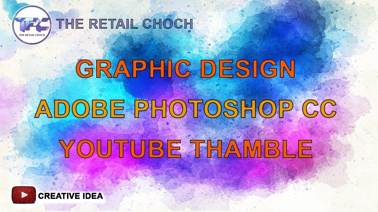 How to make a professional youtube thambles in photoshop cc 2019.