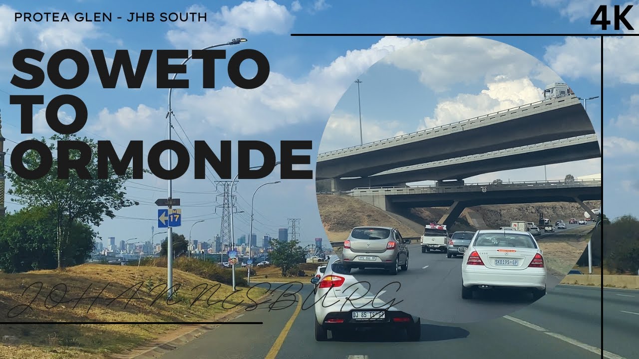 Поездка из Протеа-Глен в Ормонд | SOWETO | JHB South | Южная Африка |