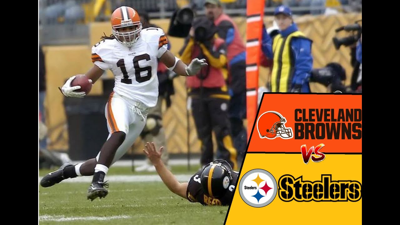 Battle of the AFC North! Cleveland Browns vs Pittsburgh Steelers Week 10 2007 FULL GAME