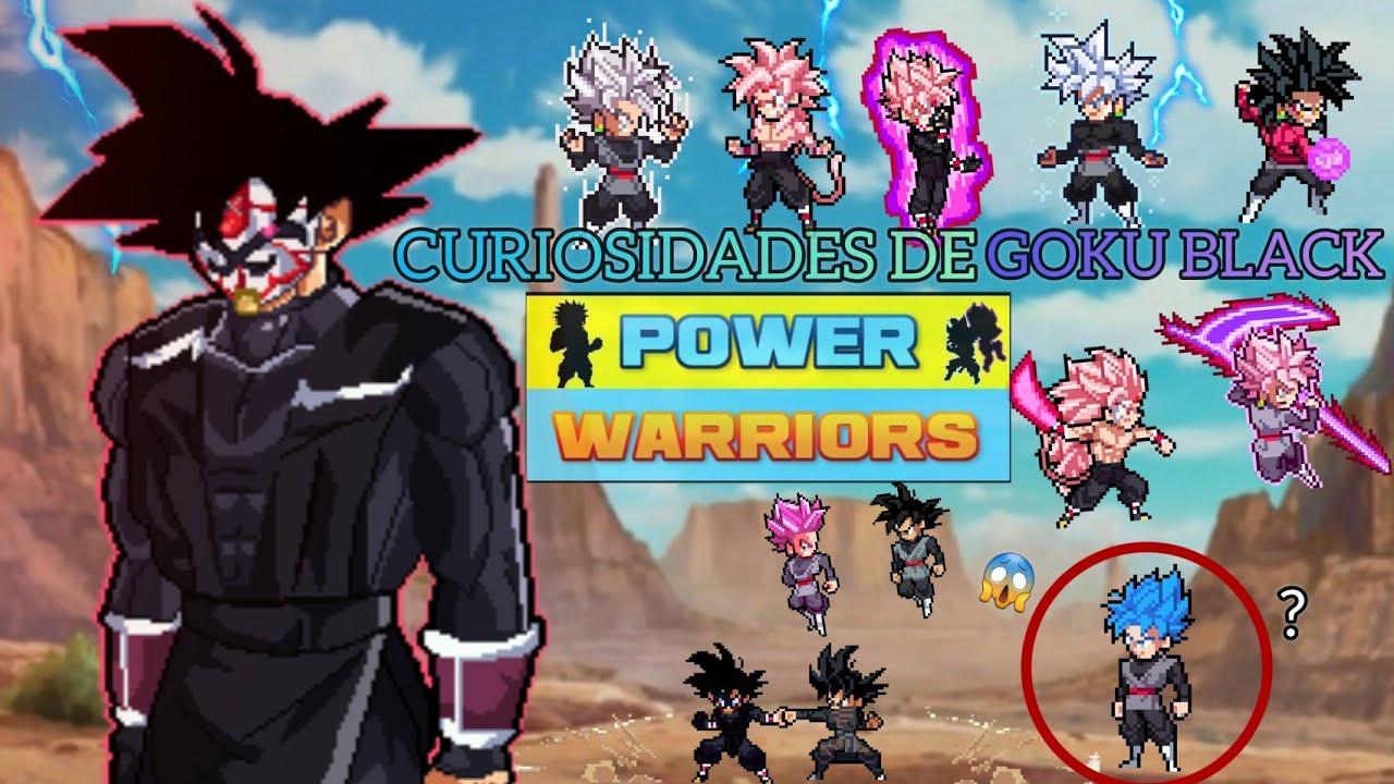 20 Curiosidades y secretos del personaje de Goku Black En POWER WARRIORS que quizás no Sabías 👻🤯 #3