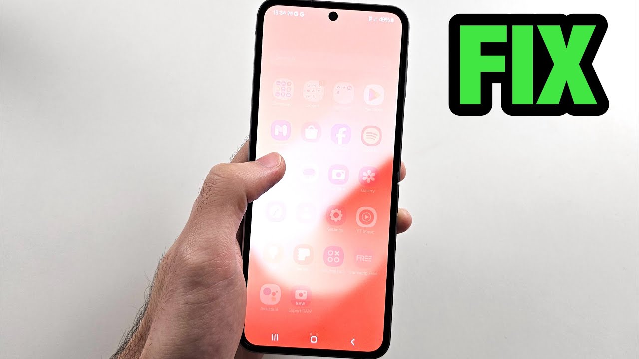 Samsung Galaxy Z Flip 6 Screen Not Responding? (SOLVED)