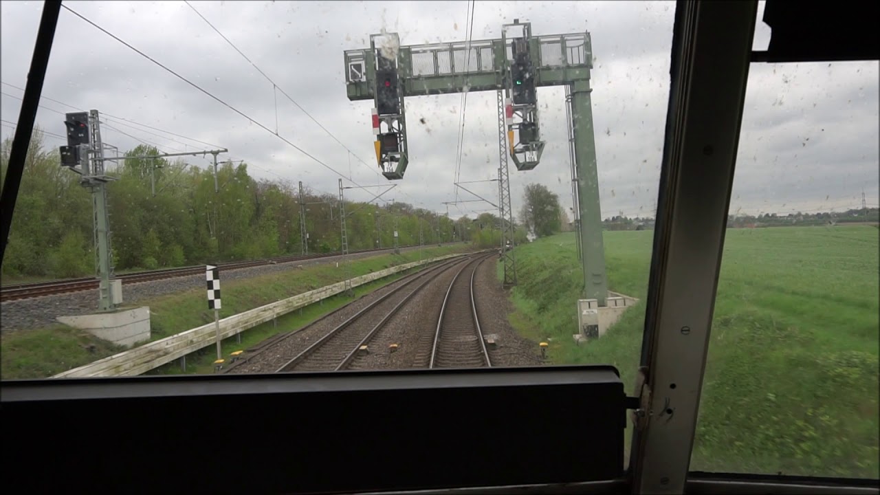 Führerstandsmitfahrt: RE4 Wuppertal Hbf - Düsseldorf Hbf