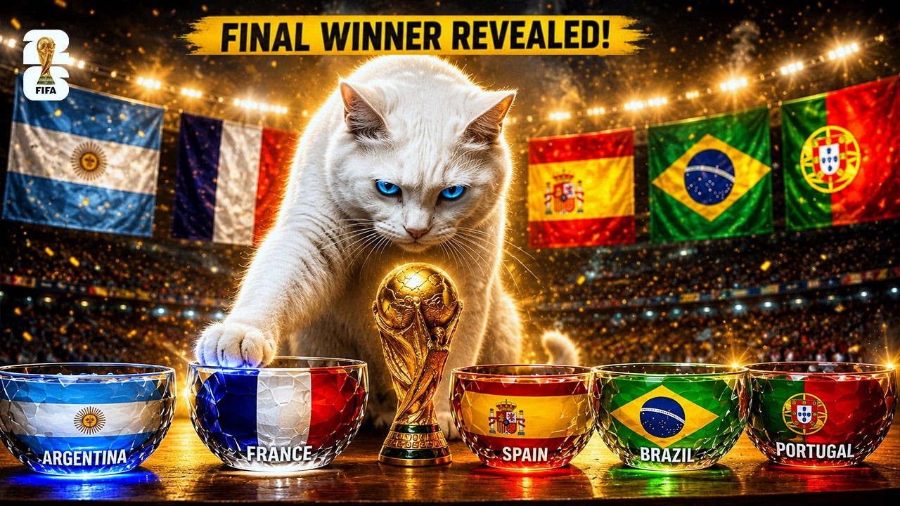 OH YES! FIFA World Cup 2026 Champion Revealed Psychic Cat Prediction