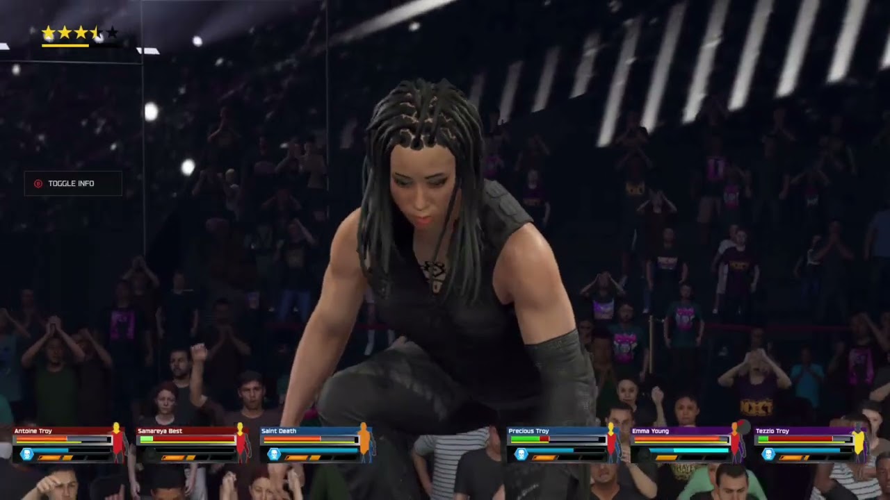 Troy and Best vs Young and Tezzio vs Saint Death and Truely - WWE 2K25 (pt.2)
