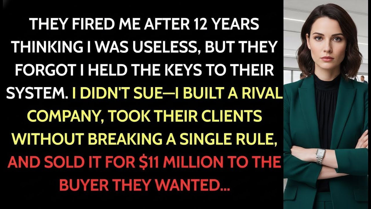 They Fired Me After 12 Years — I Made $11M Building Their Competitor