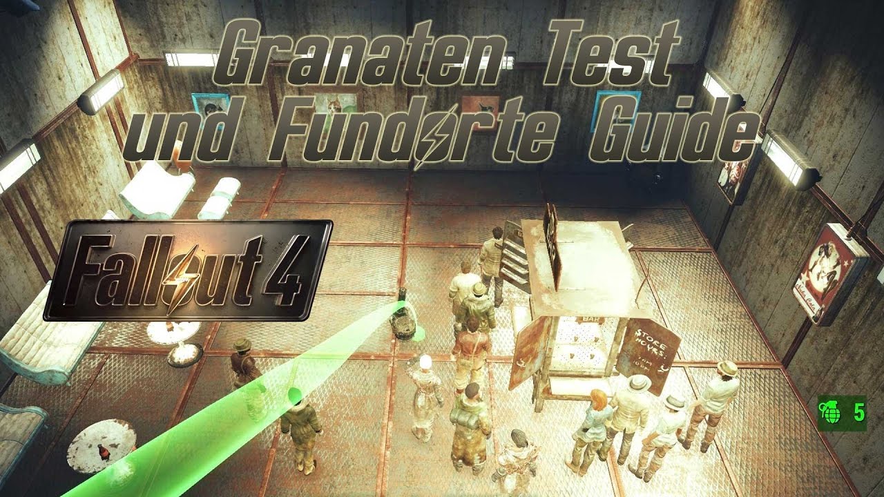 Fallout 4 Guide: Alle Granaten - Fundorte und Wirkung