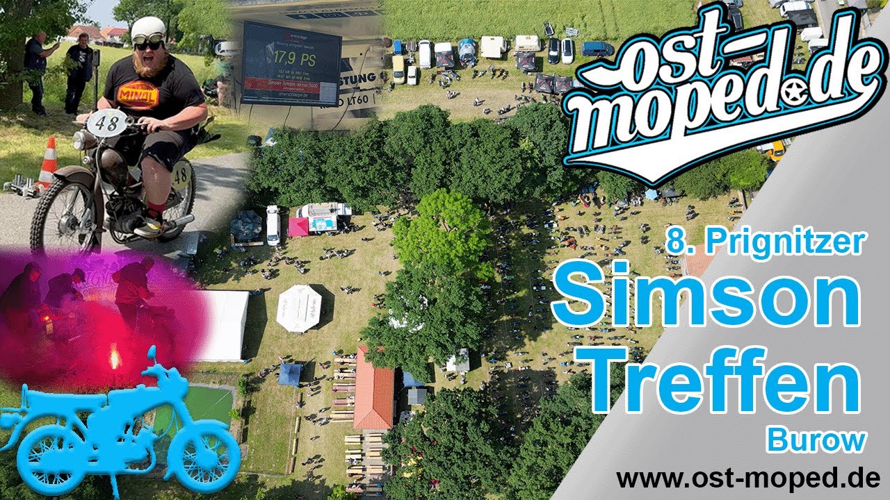 Vollgas mitn SR2 🏍️ | 8. Simson -Treffen Burow 2024