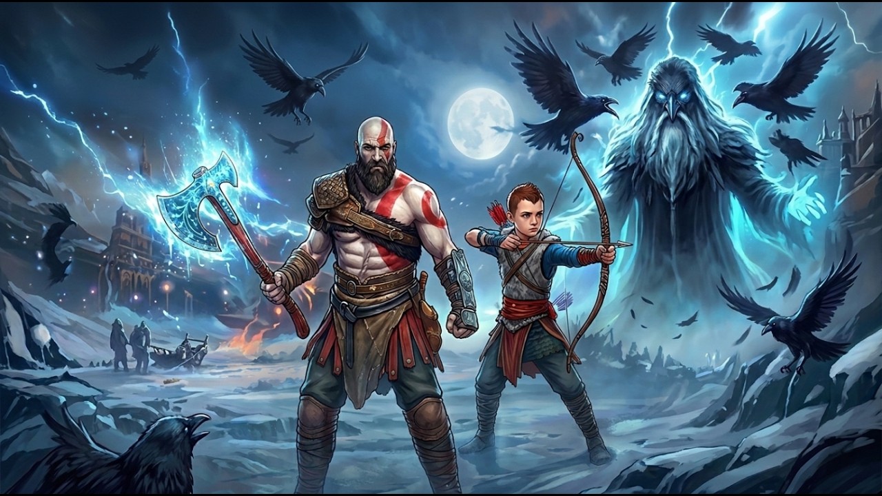 FATHER AND SON VS THE WORLD. ❄️ God of War Ragnarök #Ep4 #gowragnarok #live #virel