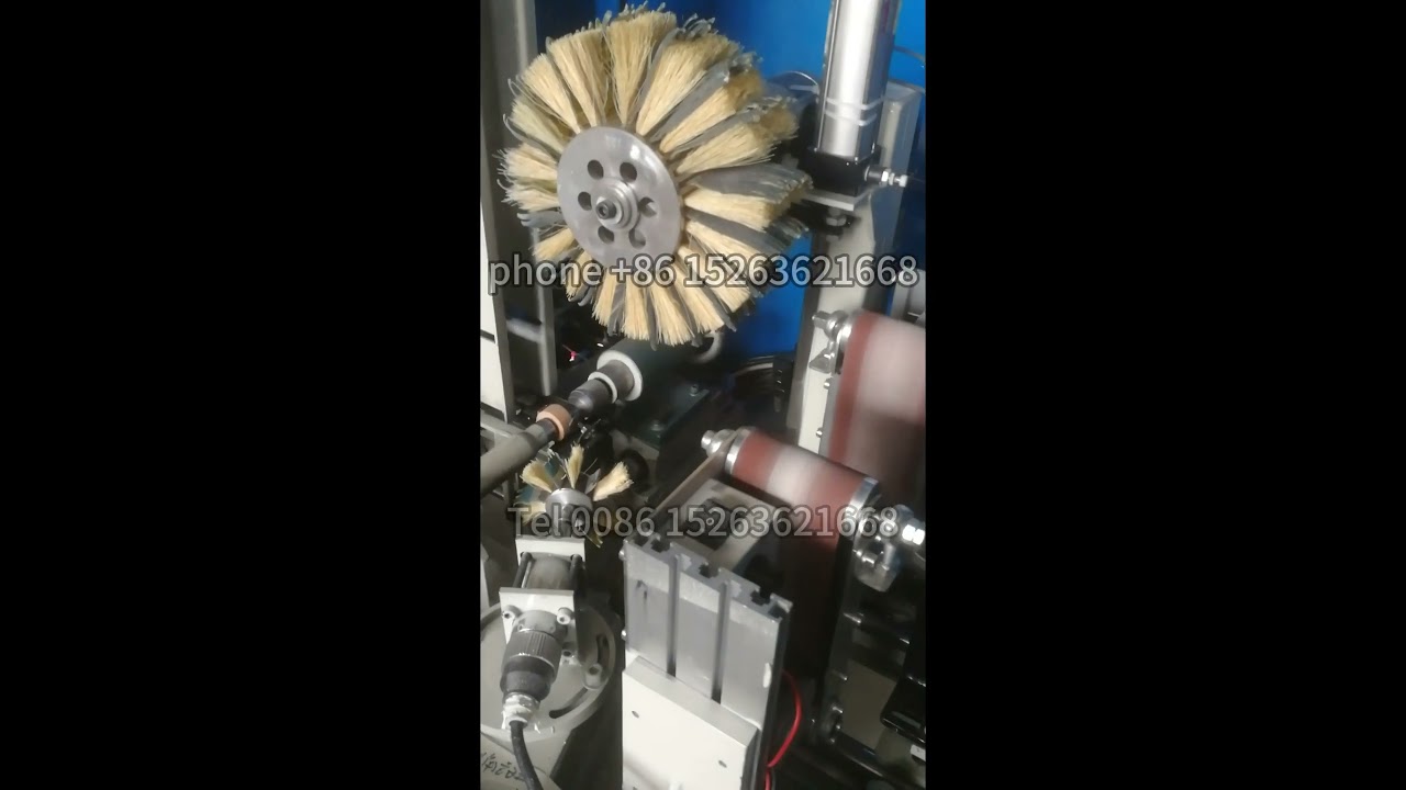 wood building block cylinder polishing machine 