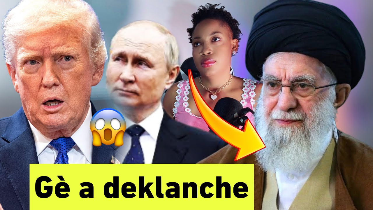 Gè a deklanche Etazini atake Iran -larisi reaji pral gen 10 jou fènwa nan mond lan