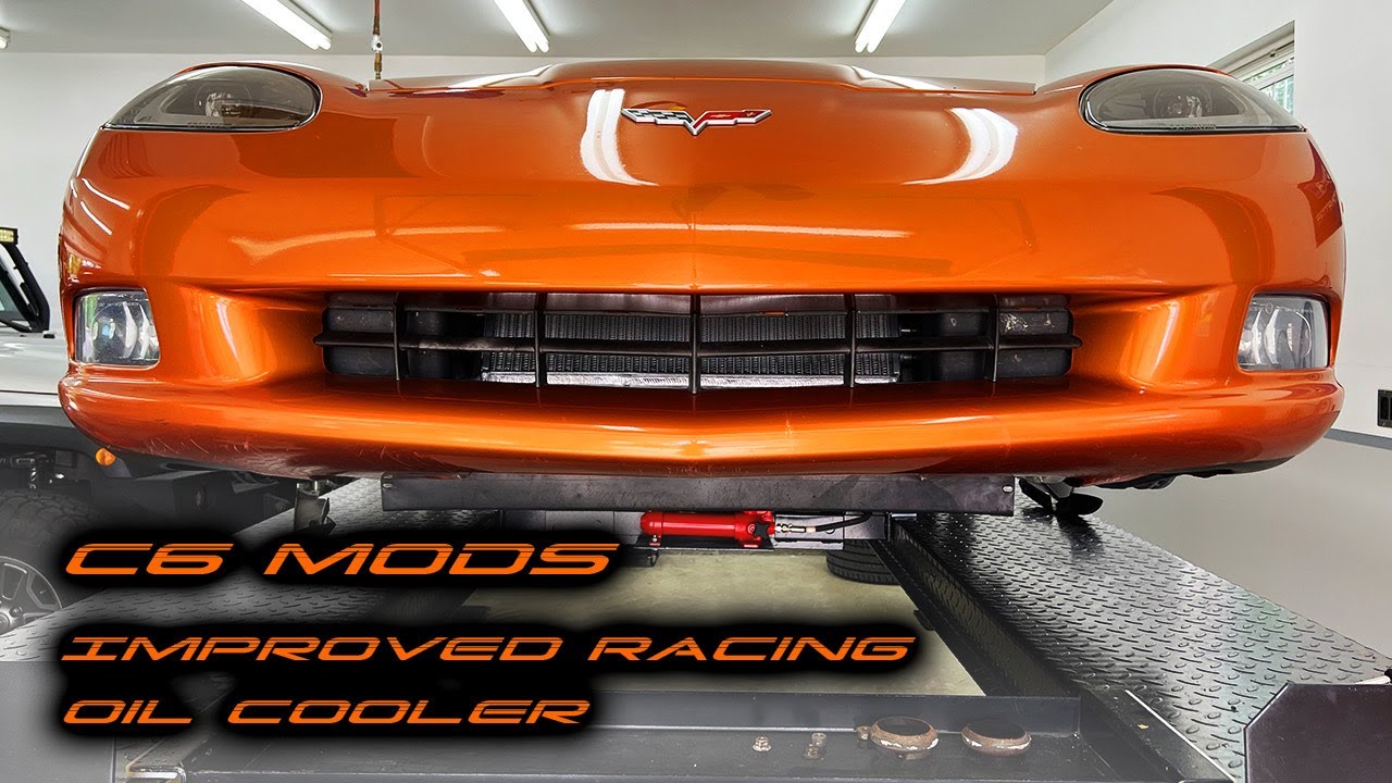 C6 Corvette Improved Racing Oil Cooler Ep 8