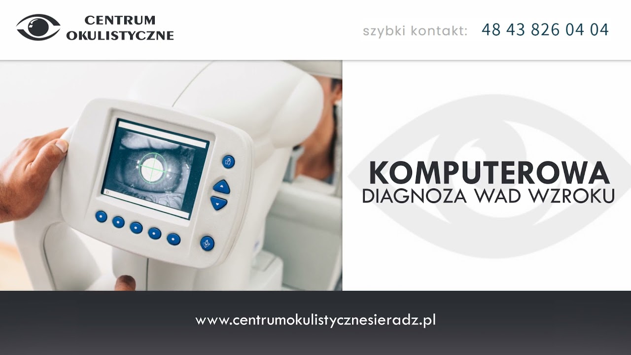 Badanie wzroku Sieradz Centrum okulistyczne s.c. A. Giercarz - Krajewska