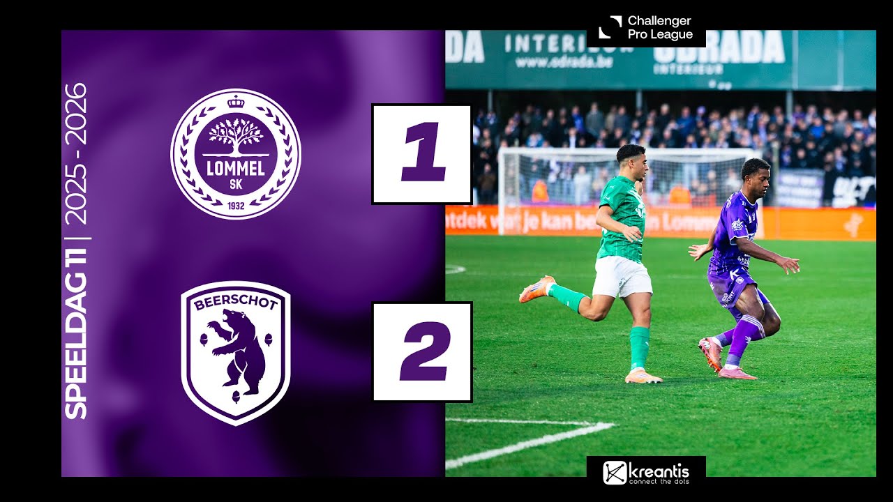HIGHLIGHTS | LOMMEL SK - K. BEERSCHOT V.A. 1-2 (26/10/2025)