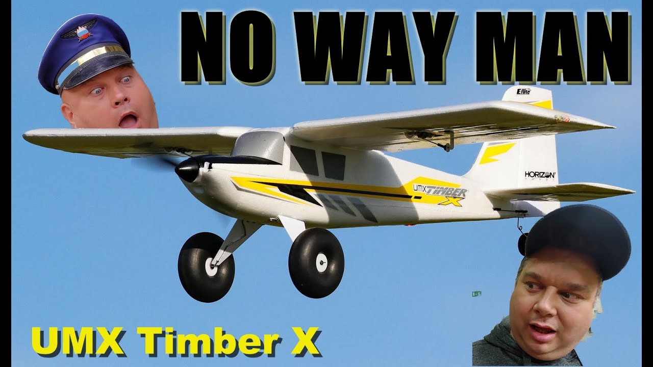 AMAZING UMX Timber X BNF Basic with AS3X and SAFE Select 570mm RC plane UNBOXING & RADIO SETUP