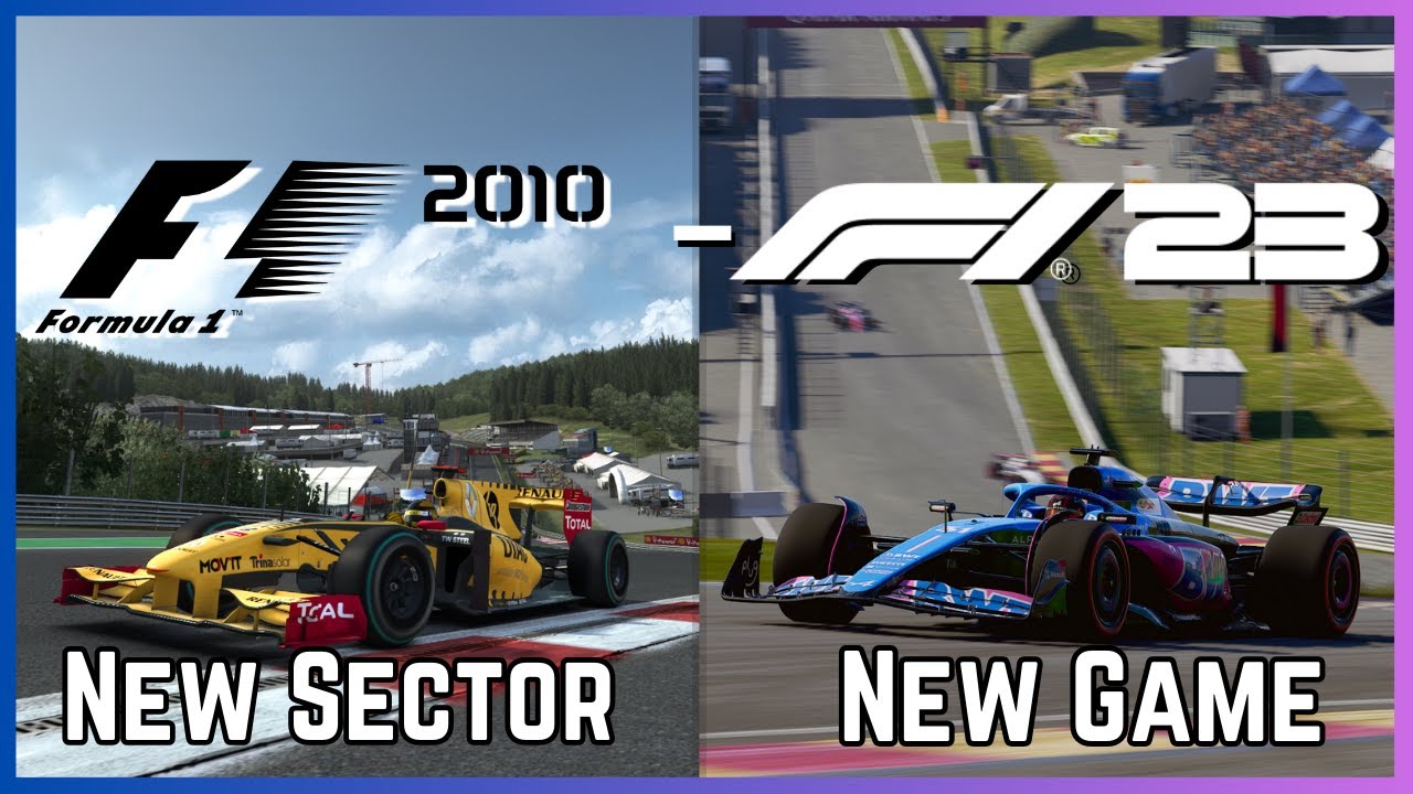 Spa But Every Sector the Game Gets NEWER | F1 2010 - F1 23