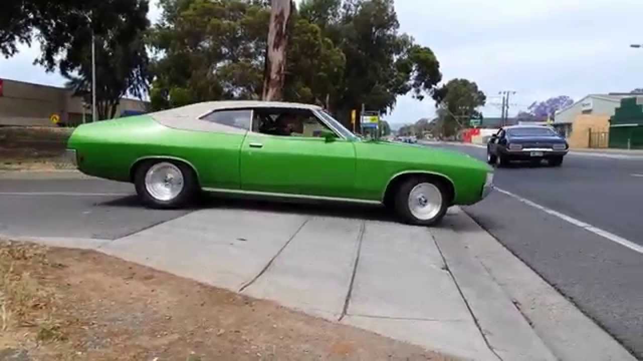 SA Ford Falcon coupe cruise.