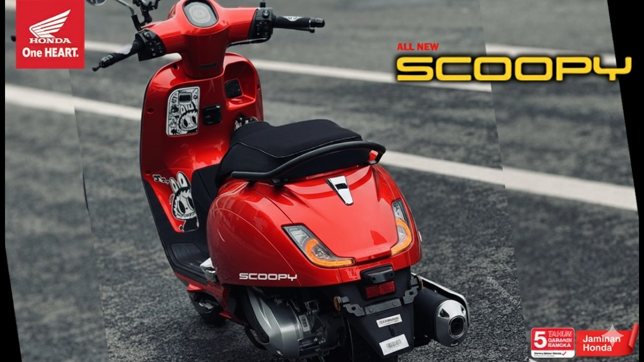 LEDEK YAMAHA FAZZIO 🔥 NEW HONDA SCOOPY  VERSI RETRO HADIR DENGAN MESIN BARU SIAP LAWAN YAMAHA FAZZIO
