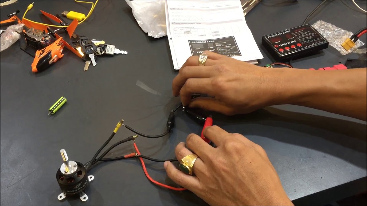Flycolor ESC for Boat setting