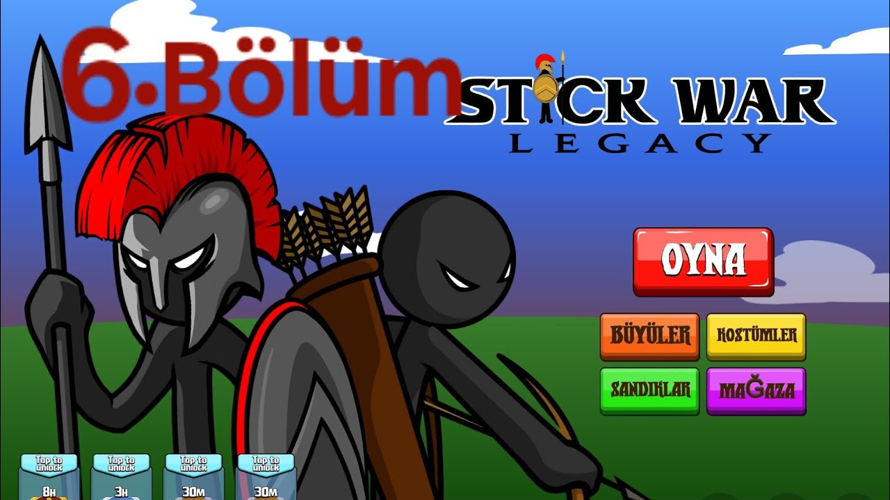 STİCK WAR oynadım (turnuva mod)