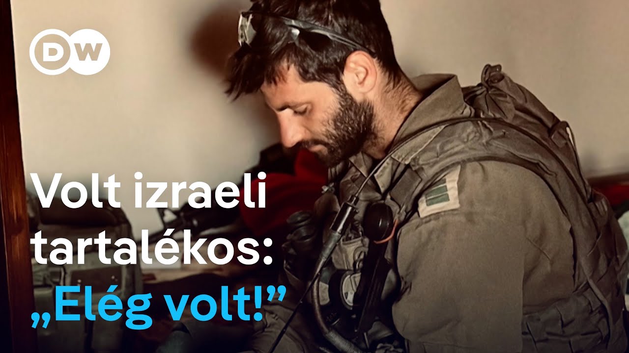 &bdquo;M&aacute;r nem tudom, mi&eacute;rt folytatjuk ezt G&aacute;z&aacute;ban&rdquo; | Izraeli tartal&eacute;kosok a g&aacute;zai szolg&aacute;lat ellen