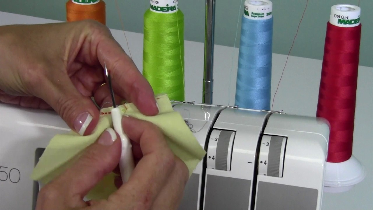 Bernina L450 33 Removing Overlock Stitches