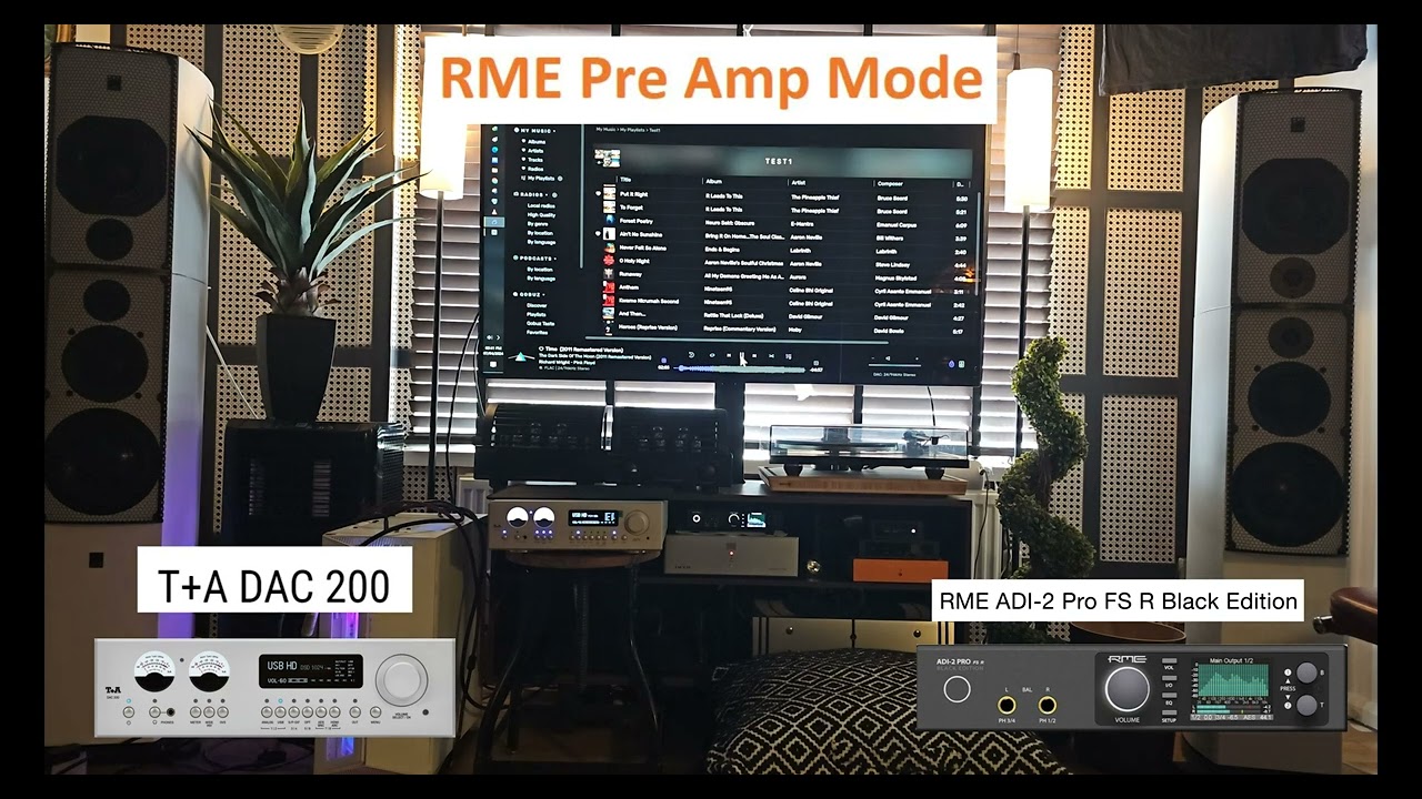 Pink Floyd - Time - T+A DAC 200 - compare - Audio note dac 0.1x - RME Adi-2 as Pre-Amp (BOTH)