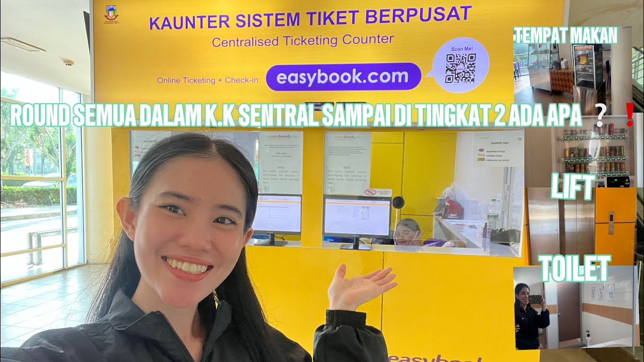 ROUND SEMUA DALAM K.K SENTRAL SAMPAI DI TINGKAT DUA ADA APA SAHAJA ❗️SEBELUM BALIK KE KAMPUNG❗️