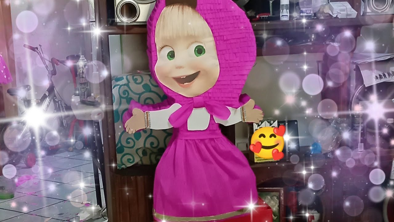 🎉PIÑATA DÉ MASHA.🎉 muy fácil 🥰
