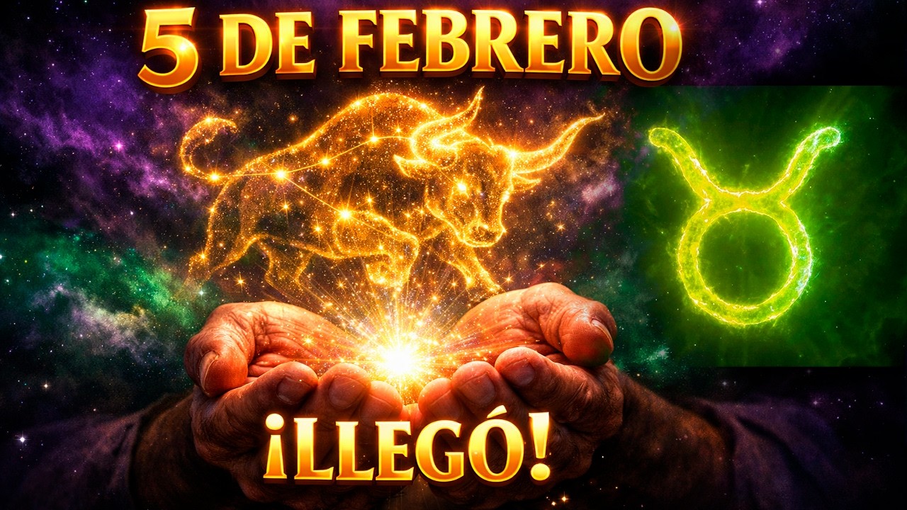 🚨 TAURO: ¡LO QUE TANTO LLORASTE POR FIN LLEGA! 😭🙌 TU BENDICIÓN DEL 5 DE FEBRERO 🌠✨
