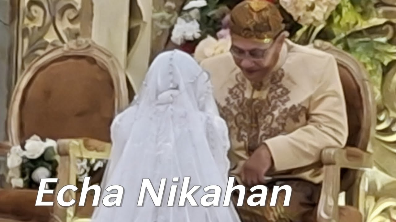 Nikahan Echa & Opan di Islamic Centre Bekasi 2026