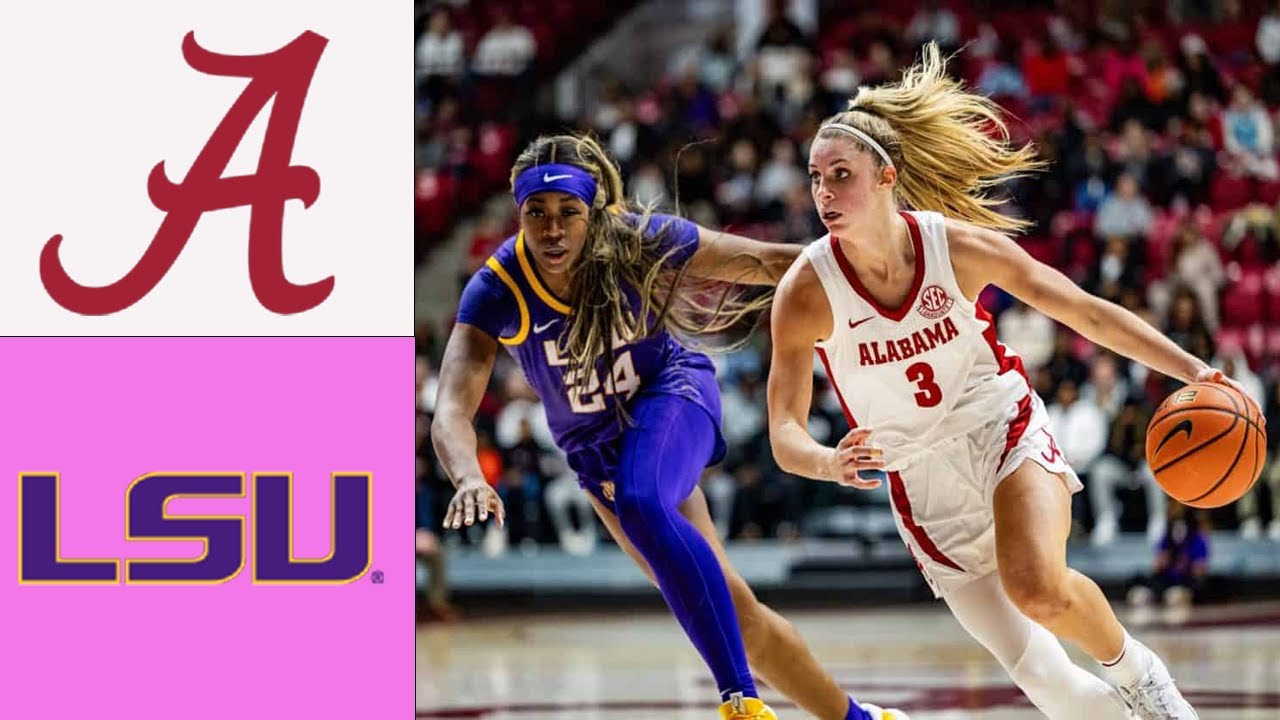 Alabama Crimson Tide vs LSU Tigers | FULL GAME | Feb 01,2026 | Women's College Basketball Today