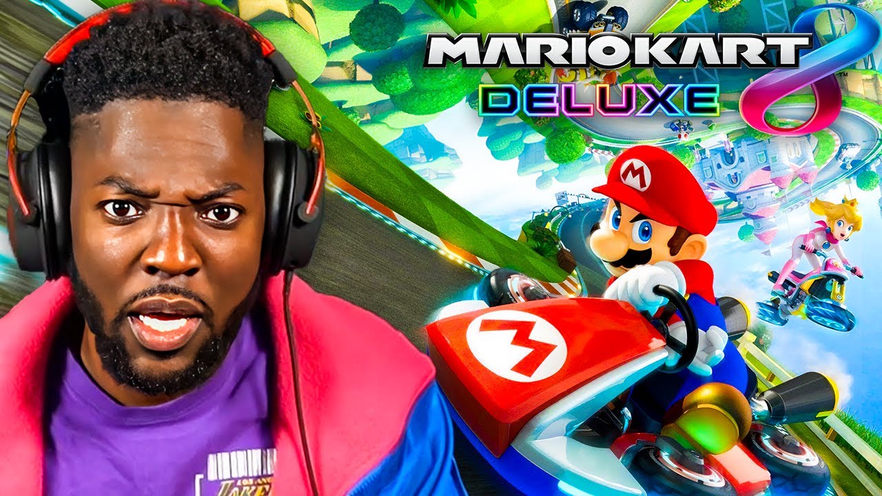RACING LIKE OUR LIVES DEPEND ON IT (Mario Kart 8)