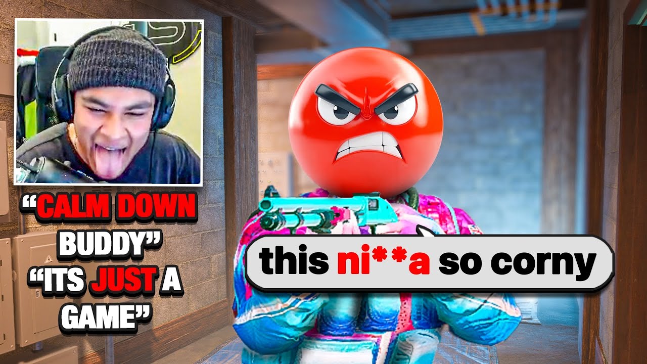 I LOVE RAGE BAITING IN SIEGE (SALTY)