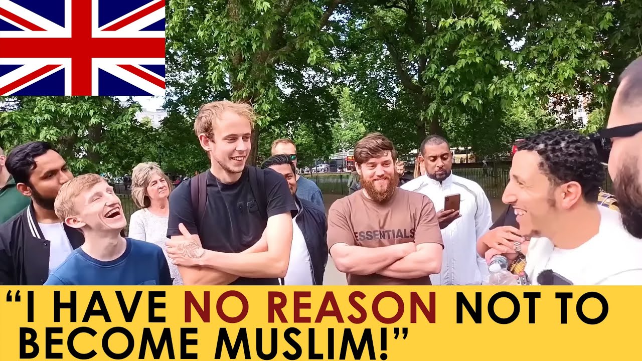English Lads Accept Islam with Shamsi at Speaker's Corner