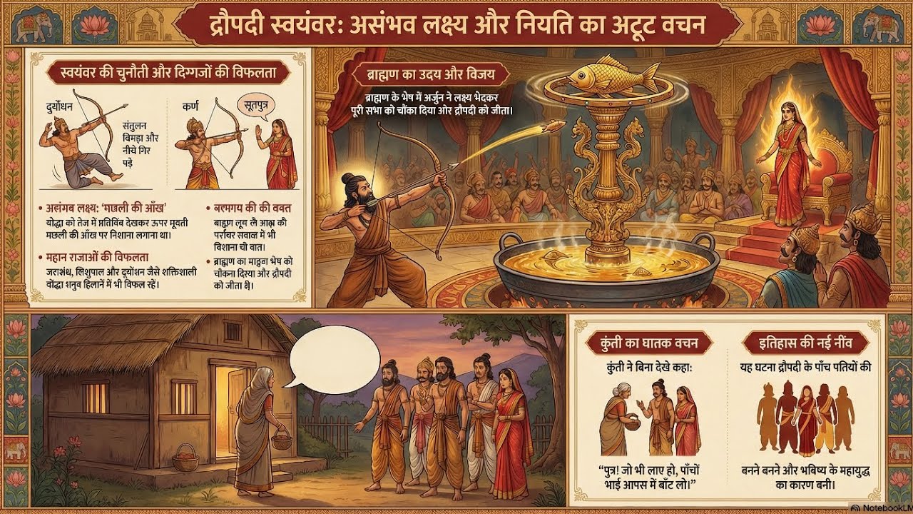 Episode 10 mahabharat 🏹द्रौपदी स्वयंवर और मछली की आँख