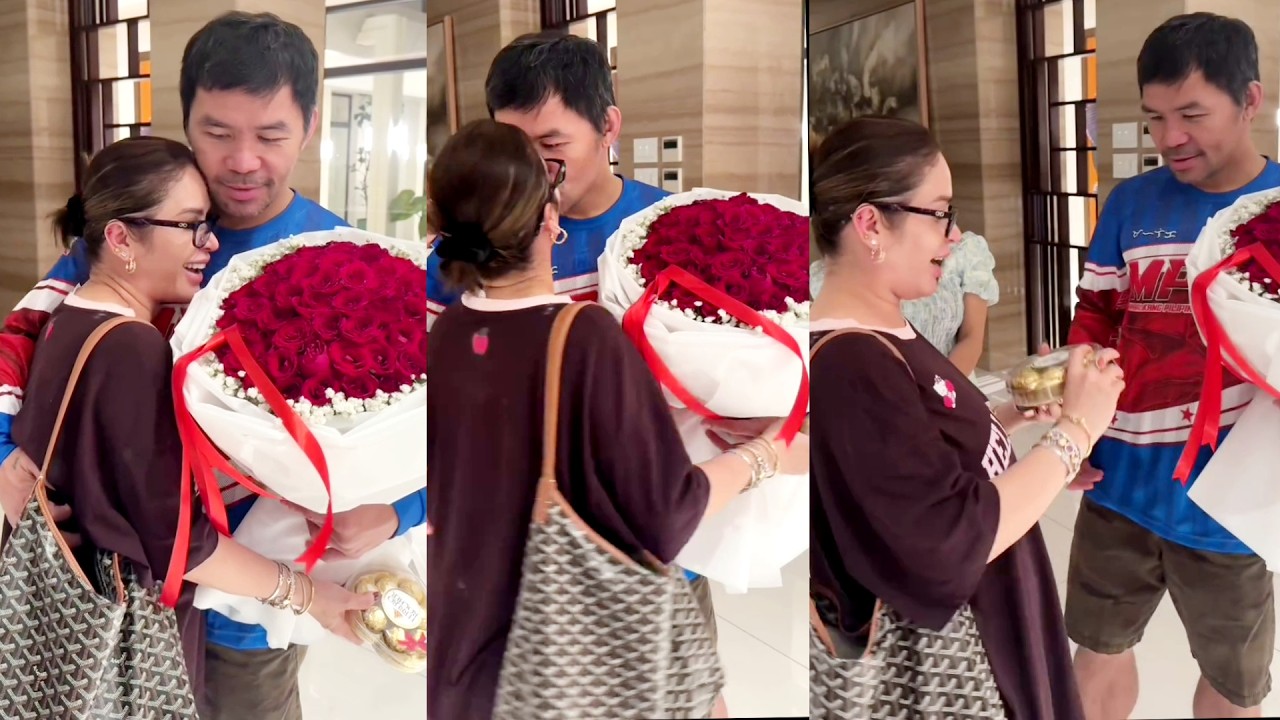 Jinkee Pacquiao KINILIG sa VALENTINES GIFT ni Manny Pacquiao