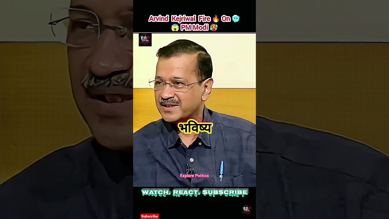Arvind Kejriwal Fire On PM Modi ☠️🔥