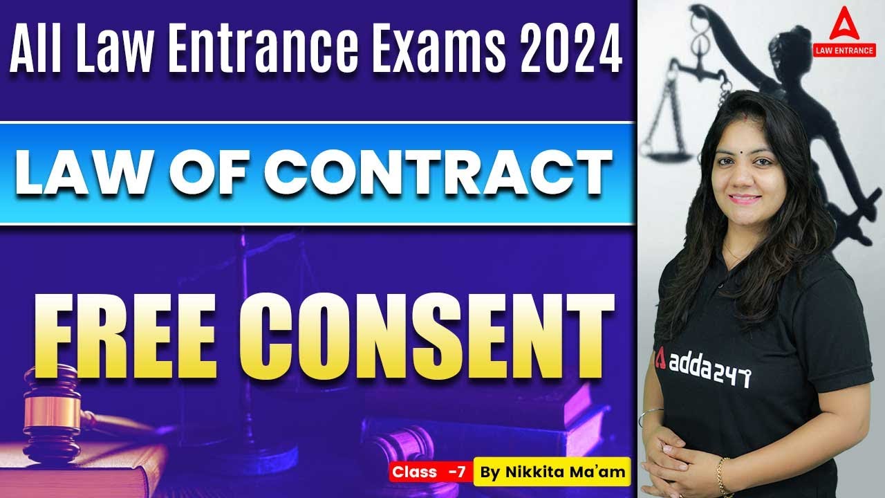 Free Consent | Contract Law | Legal Reasoning | Law With Nikkita Mam ( Class 7 )