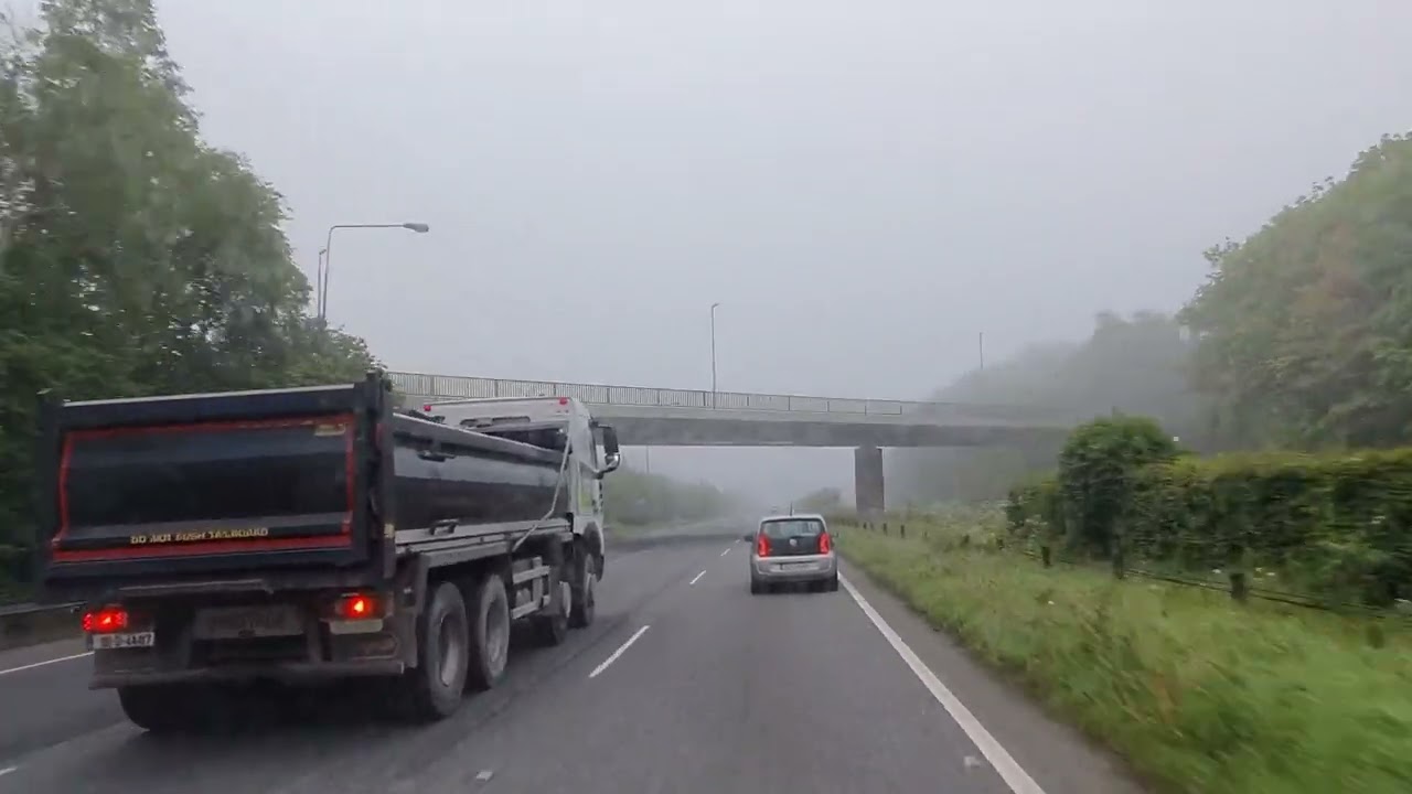 Ireland - M3 - M50 South - Bray - Greystones