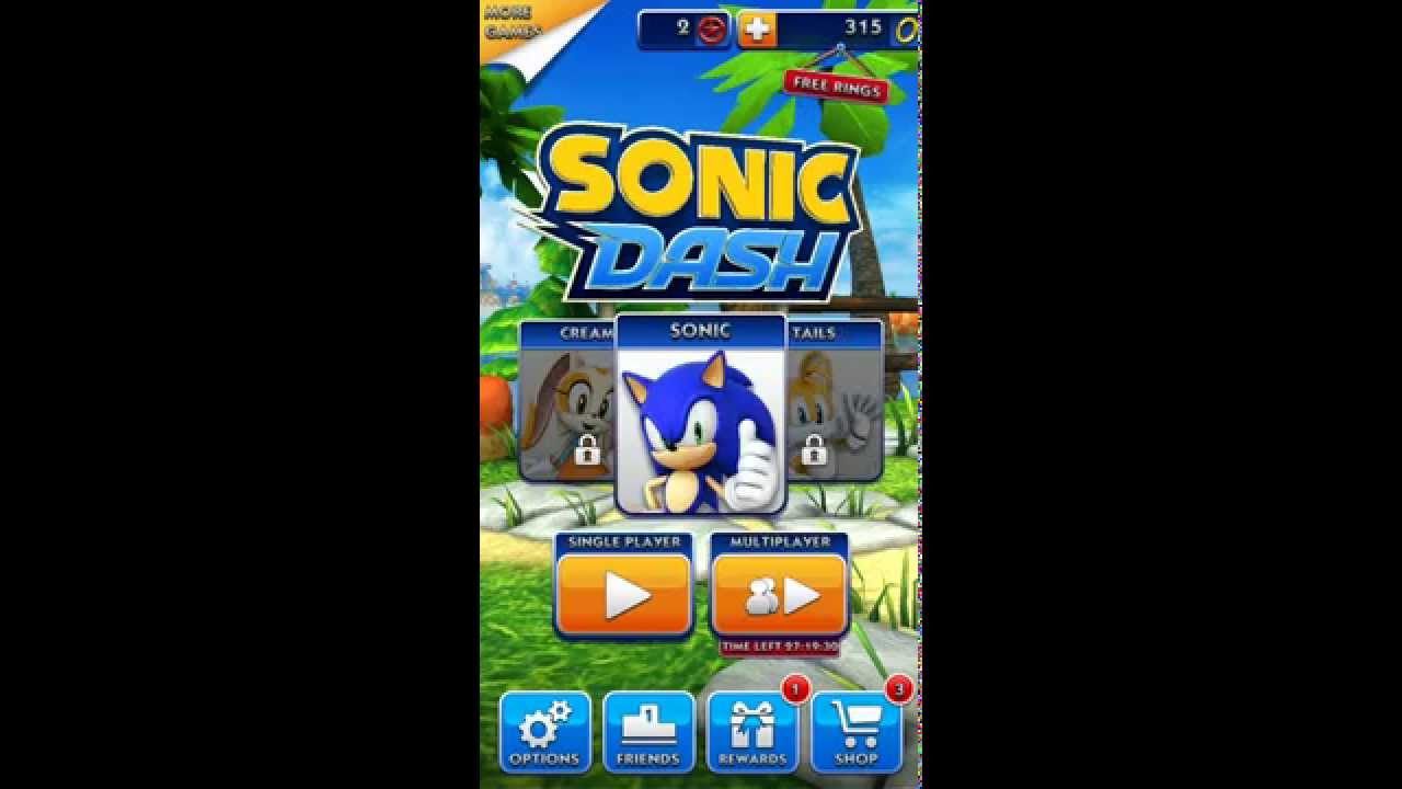 Sonic Dash (no commentary)
