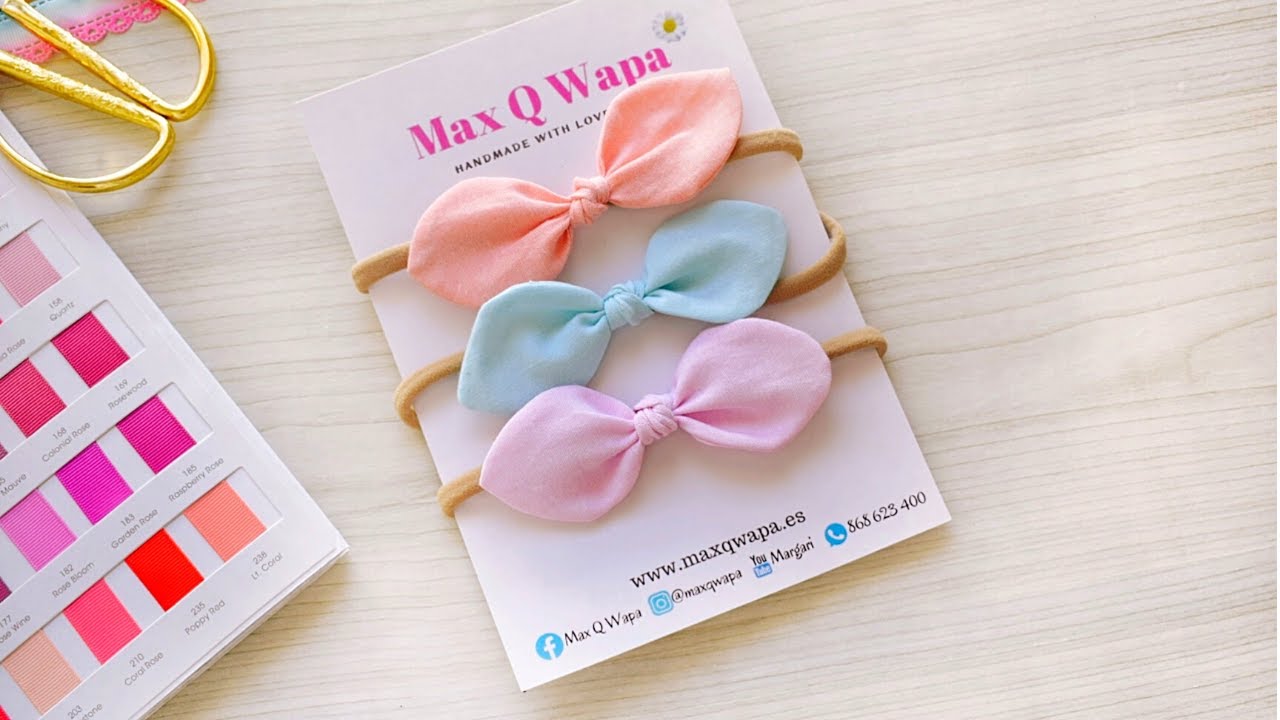 Set Diademas en menos de 3 minutos, Accesorios para el cabello ideales para vender💙 #Margari