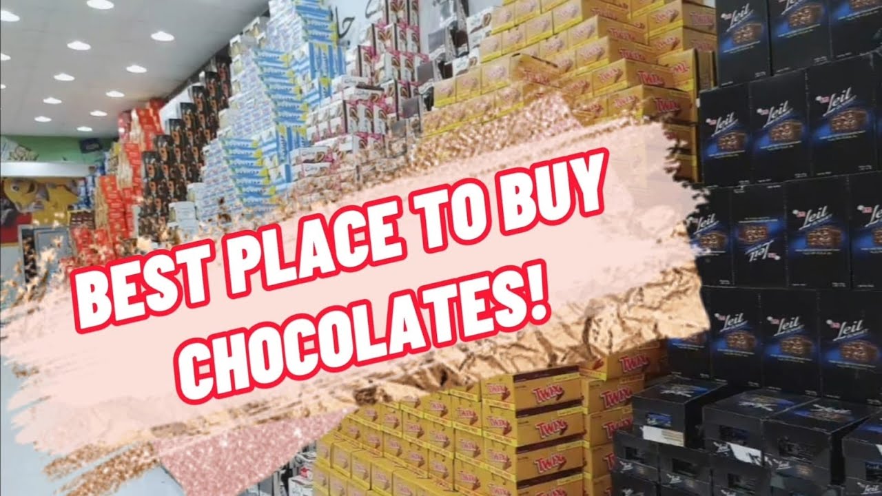 Chocolate Towers | BEST PLACE TO BUY CHOCOLATES IN BAHRAIN | #bounty #pasalubong #dynaAndChell