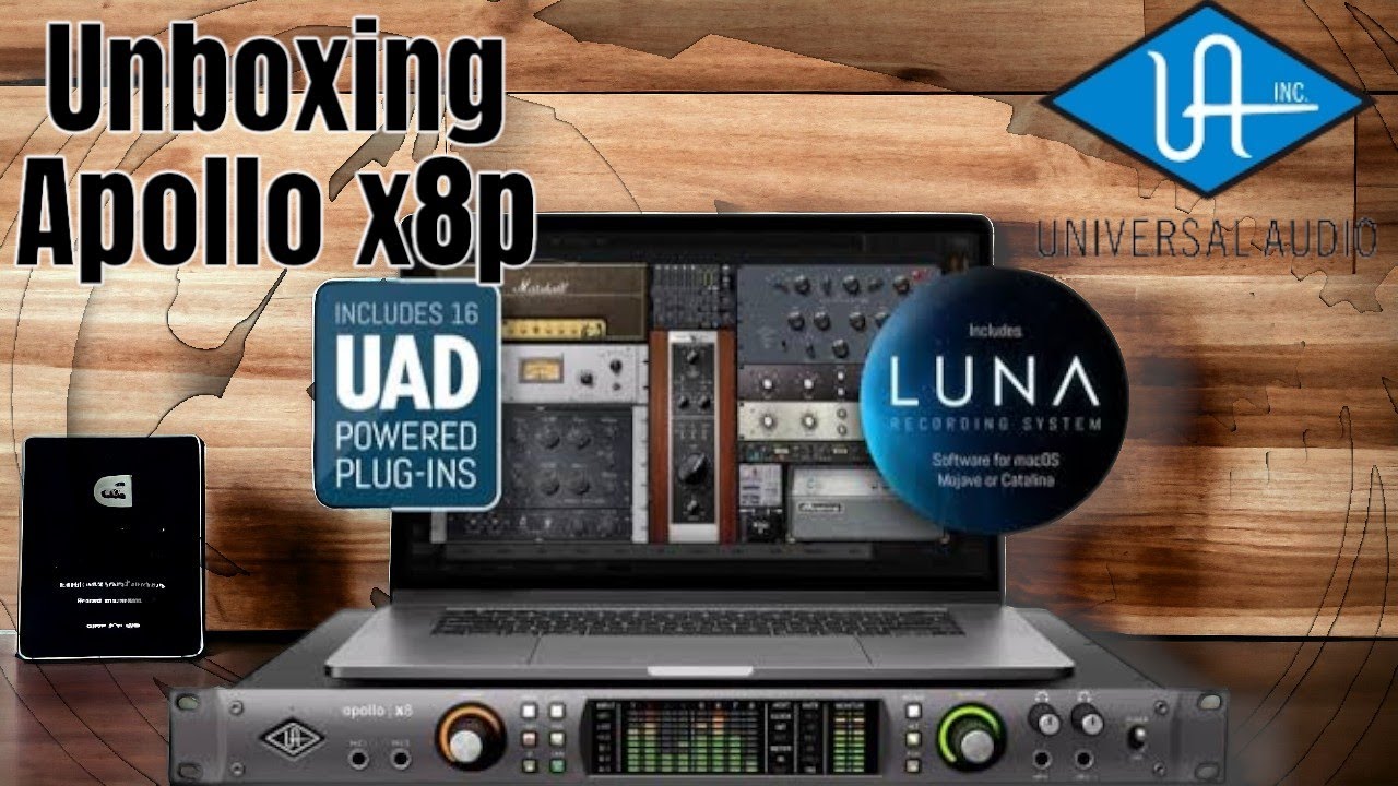 Unboxing UAD Apollo X8p #uad #apollo
