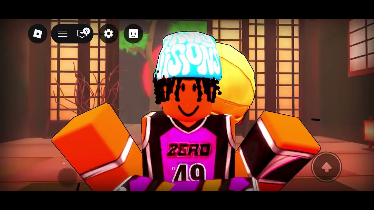 Playing basketball zero for the first time on the channel