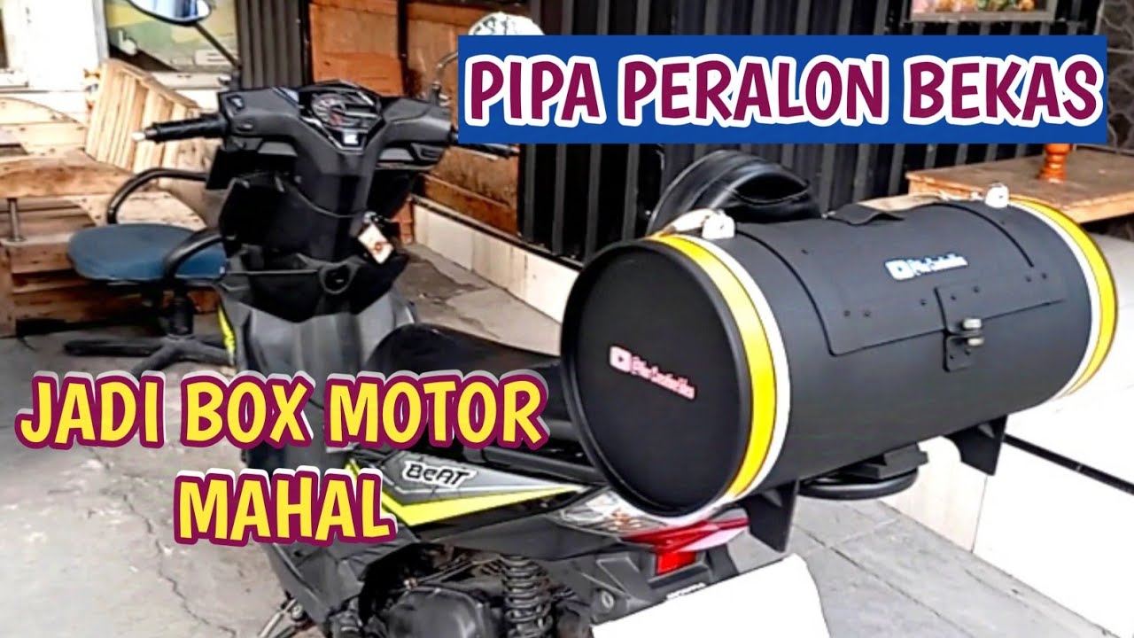 BIKIN SENDIRI || TUTORIAL PEMBUATAN BOX MOTOR DARI PIPA PVC #boxmotor #kerajinantanganindonesia