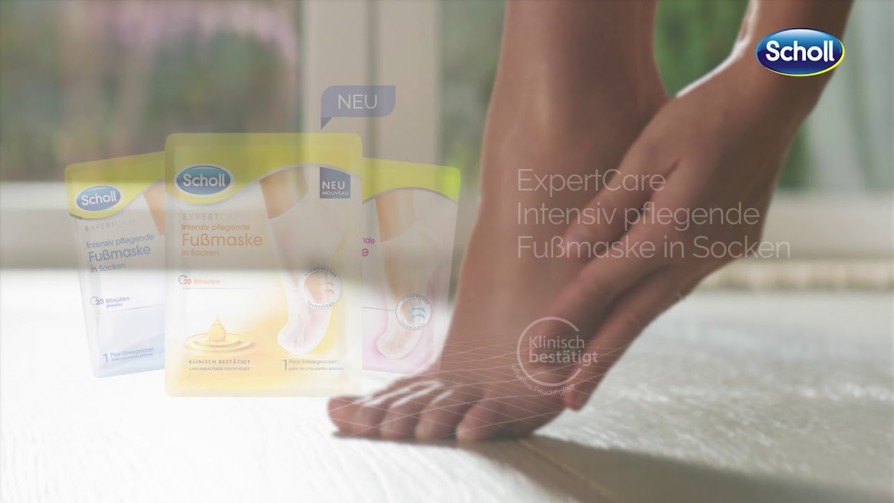 Scholl Expert Care Intensiv pflegende Fu&szlig;masken in Socken 2020