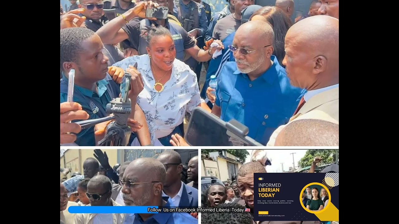 KOFFA  & LAWMAKERS  RELEASED FROM MONROVIA CENTRAL PRISON 🔵