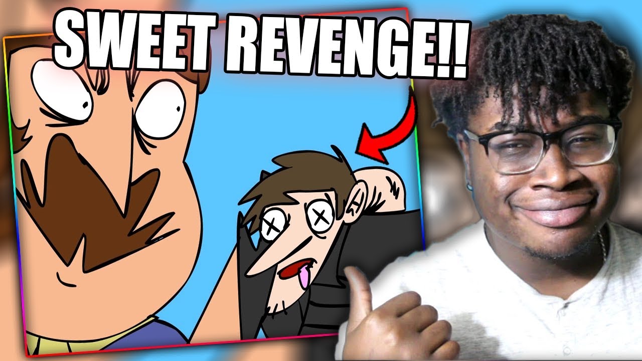 THE NEIGHBOR GETS REVENGE! | SmashBits Animations: HELLO NEIGHBOR Reaction!