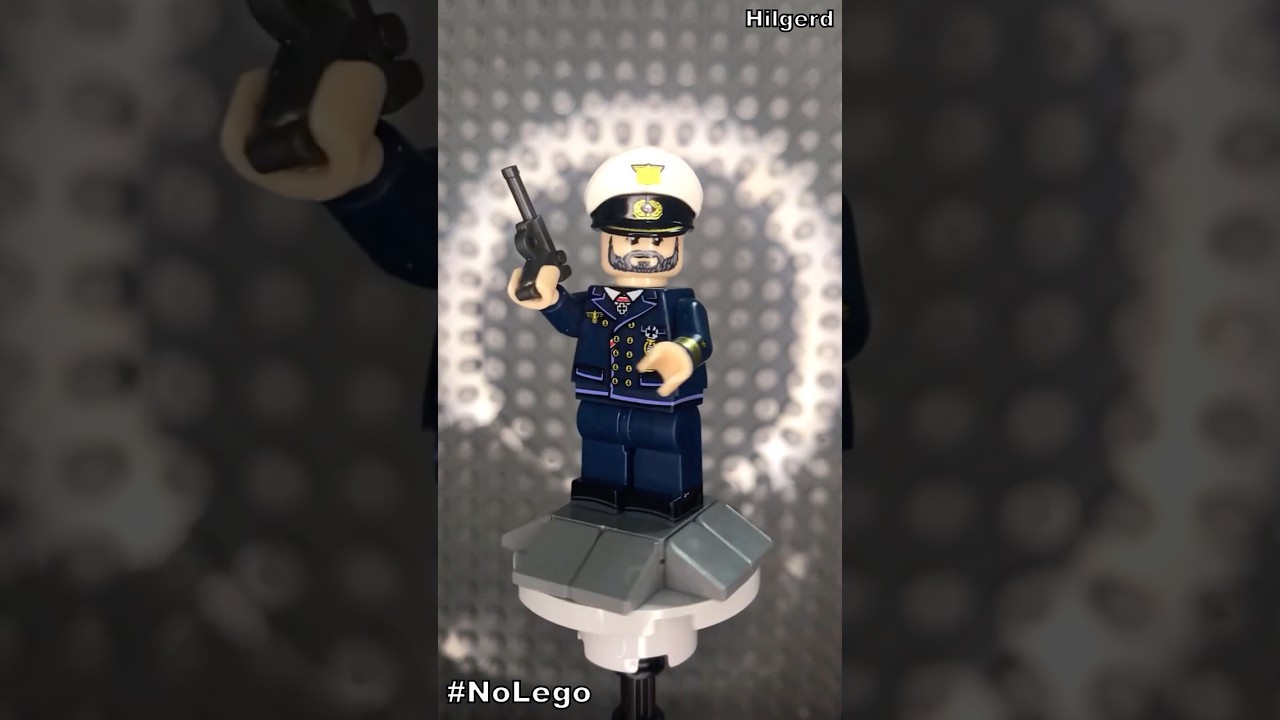 German WW2 Sea Captain Minifigure - Short Review 