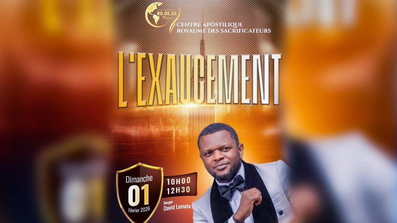 Culte du 01/02/2026 // Thème : L'exaucement avec le Berger David LOMATA (1 )